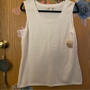 Coldwater Creek White Tank Top